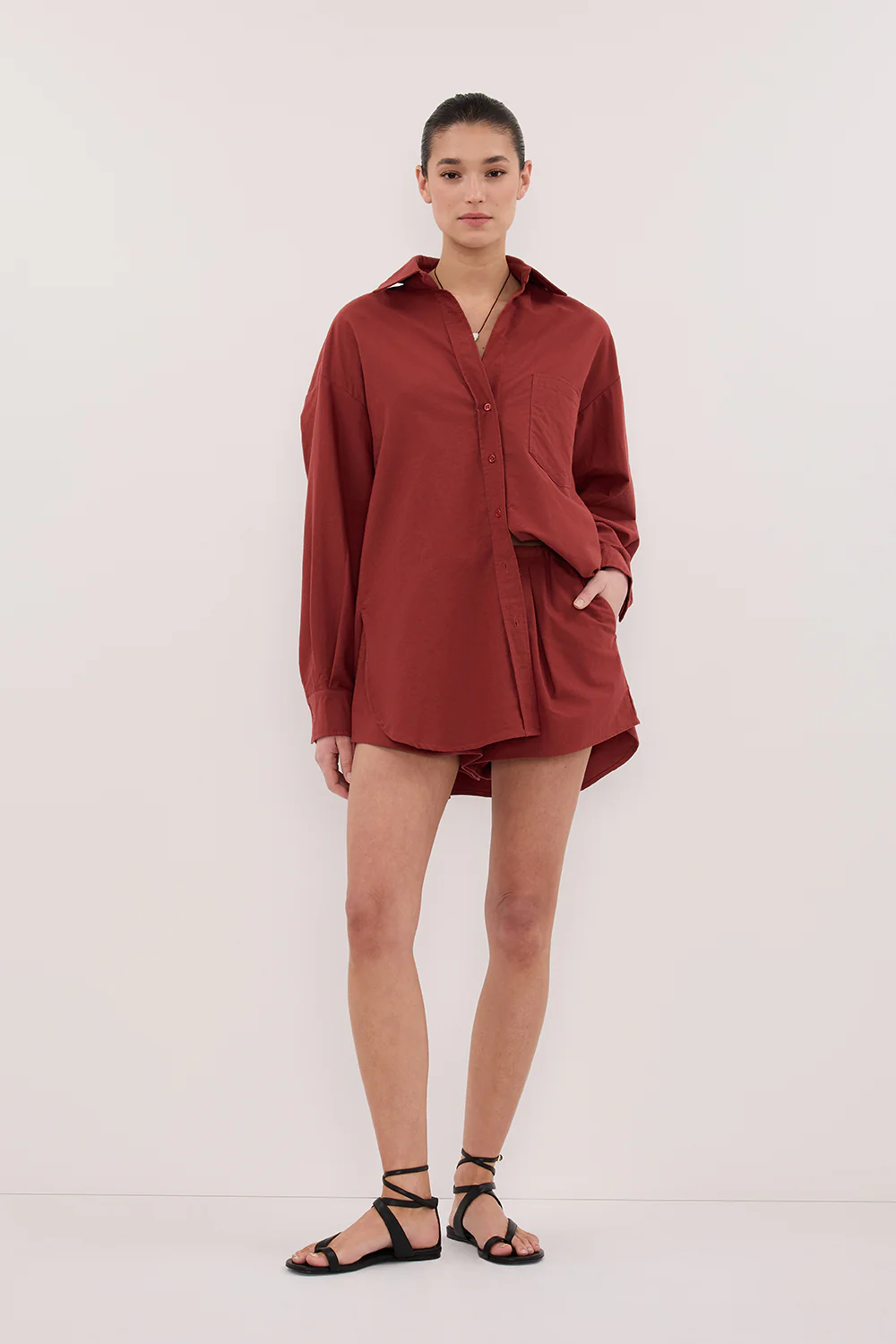 RHEA SAHARA COTTON DRAWSTRING SHORT - Gamepaces