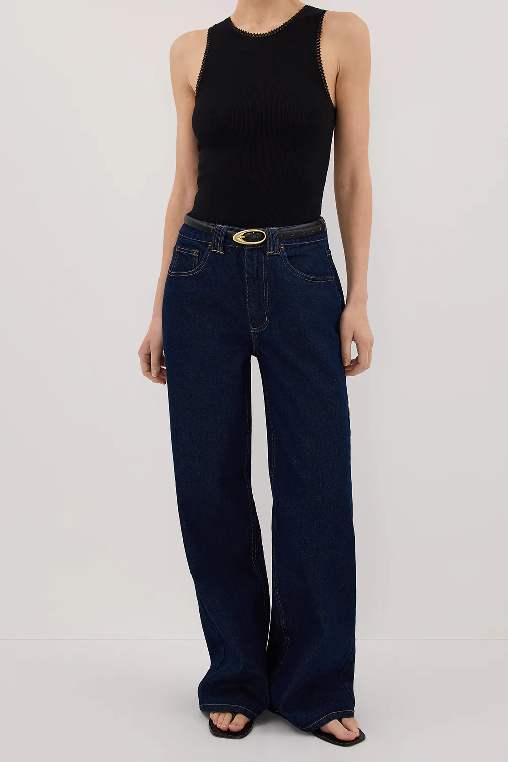 REAGAN 2.0 INDIGO TALL SLOUCHY JEAN - Gamepaces