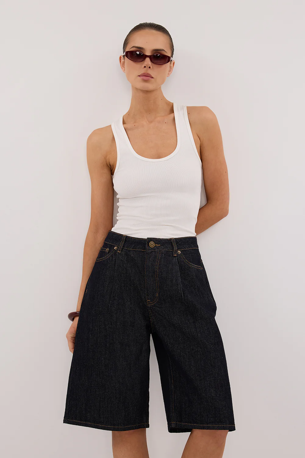 JACK RAW INDIGO DENIM BERMUDA SHORT - Gamepaces