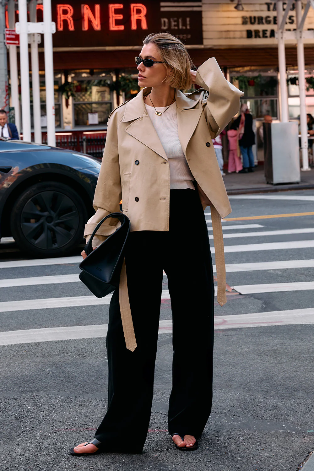 EDEN BLACK TAILORED PANT - Gamepaces