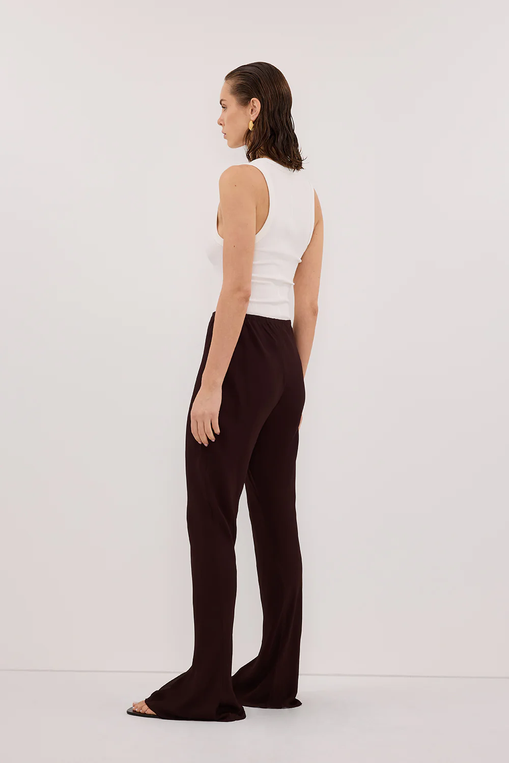 SUNTIA DARK CHOC BIAS PANTS - Gamepaces