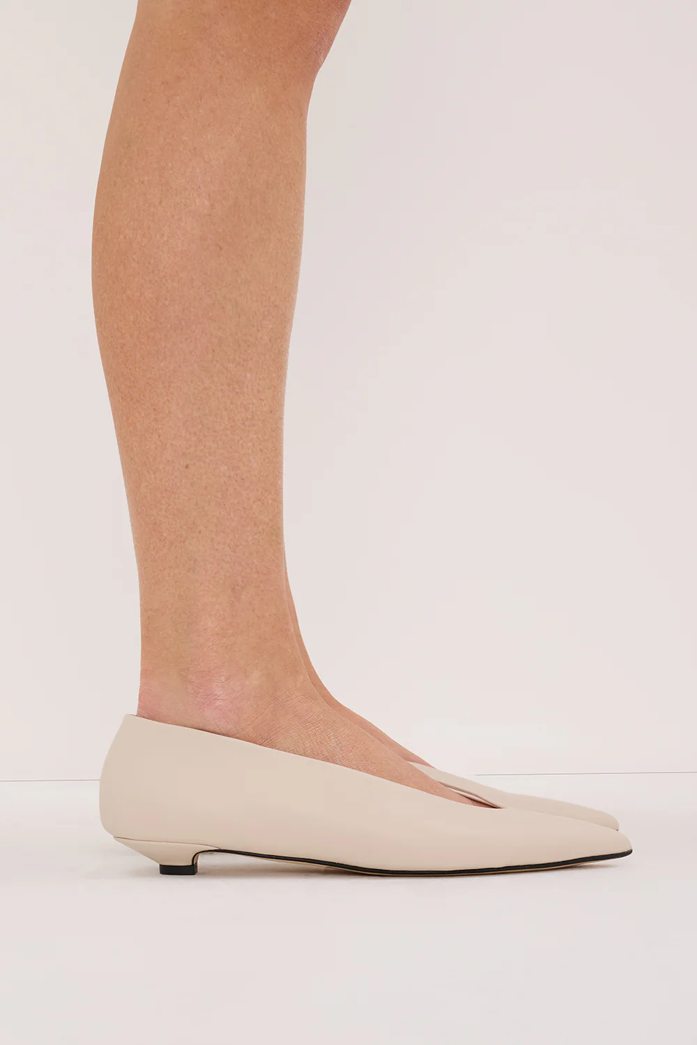 DOF STUDIOS CLAUDIA MILK NAPPA HEEL - Gamepaces