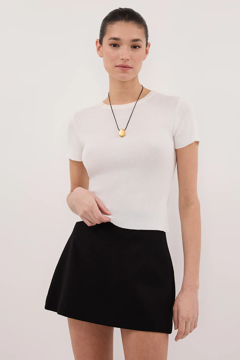 SOHO BLACK TAILORED SKORT - Gamepaces