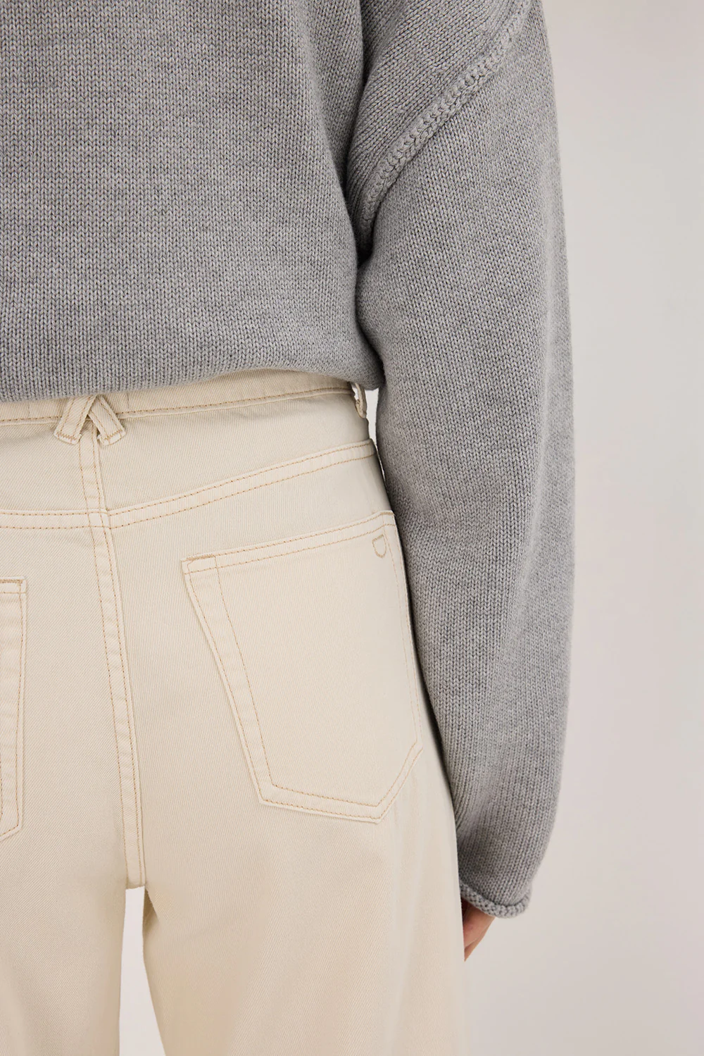 REAGAN 2.0 NATURAL TALL SLOUCHY JEAN - Gamepaces