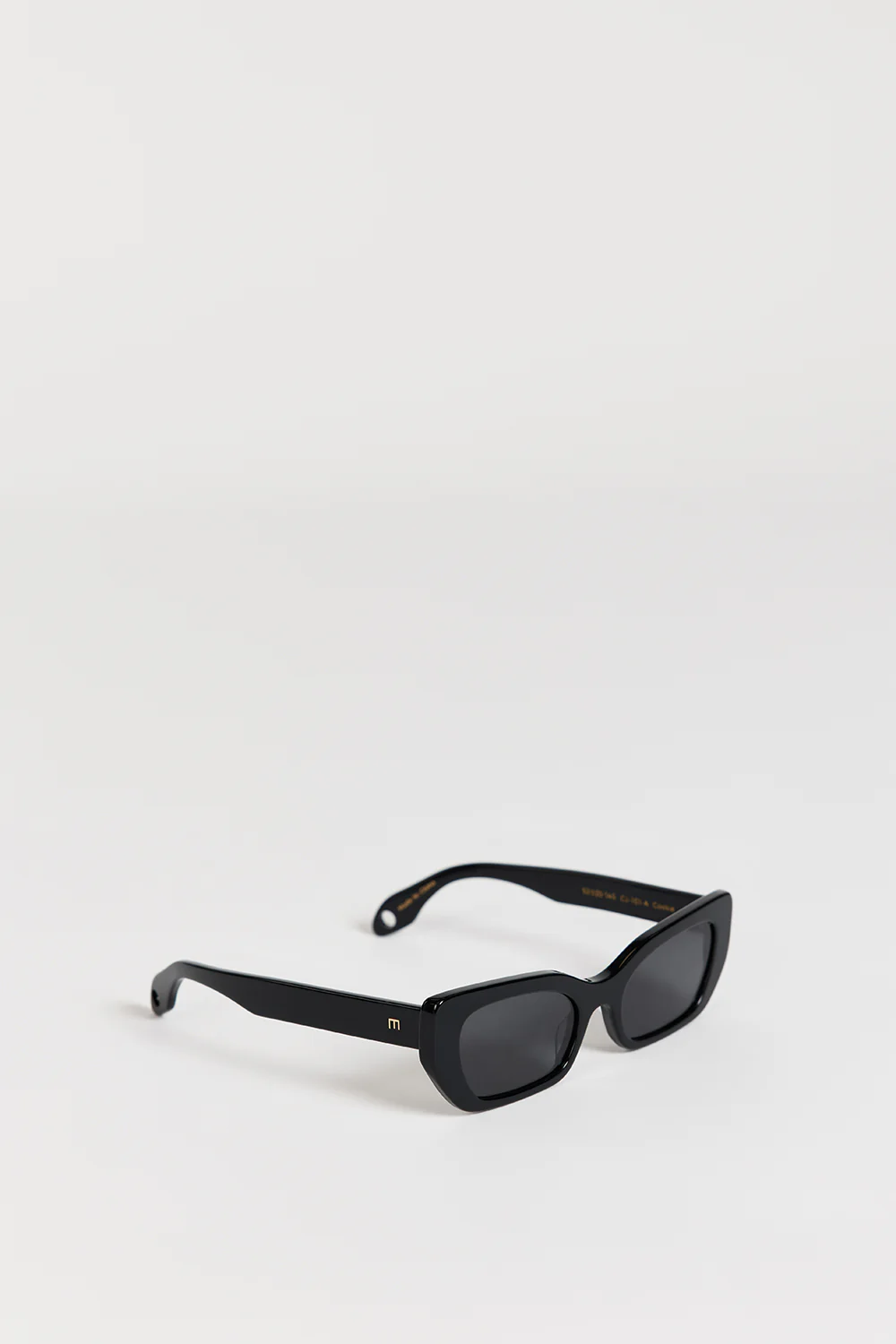 ELISA JOHNSON COOKIE IN GLOSS BLACK SUNGLASSES - Gamepaces