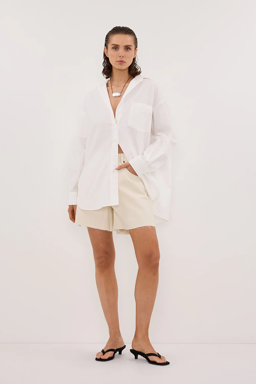 MARLEY NATURAL DENIM SHORT - Gamepaces