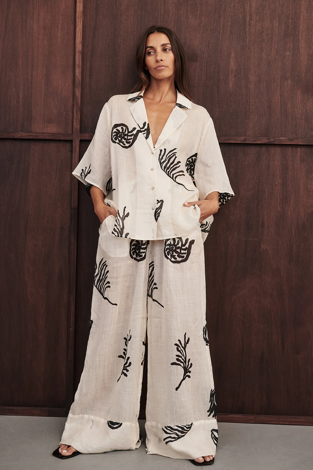 POSITANO SANSTONE RAMIE SHIRT - Gamepaces