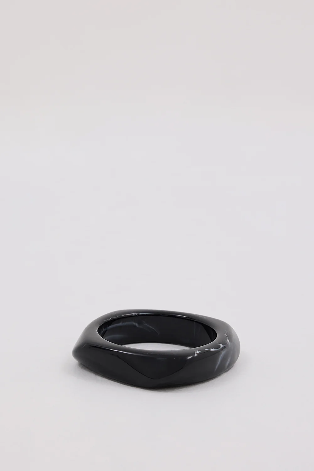 NOAH THE LABEL BLACK RESIN BANGLE - Gamepaces