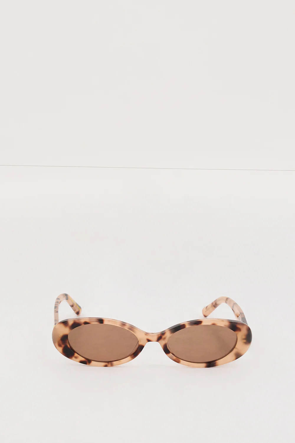 LUV LOU THE MORGAN CREAM TORT SUNGLASSES - Gamepaces