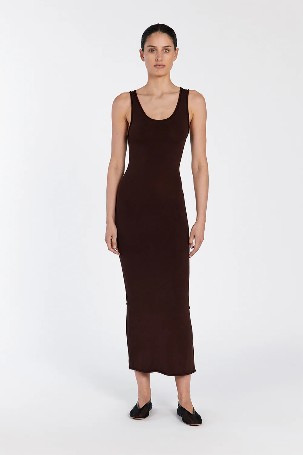 ROMA CHOC MAXI DRESS - Gamepaces
