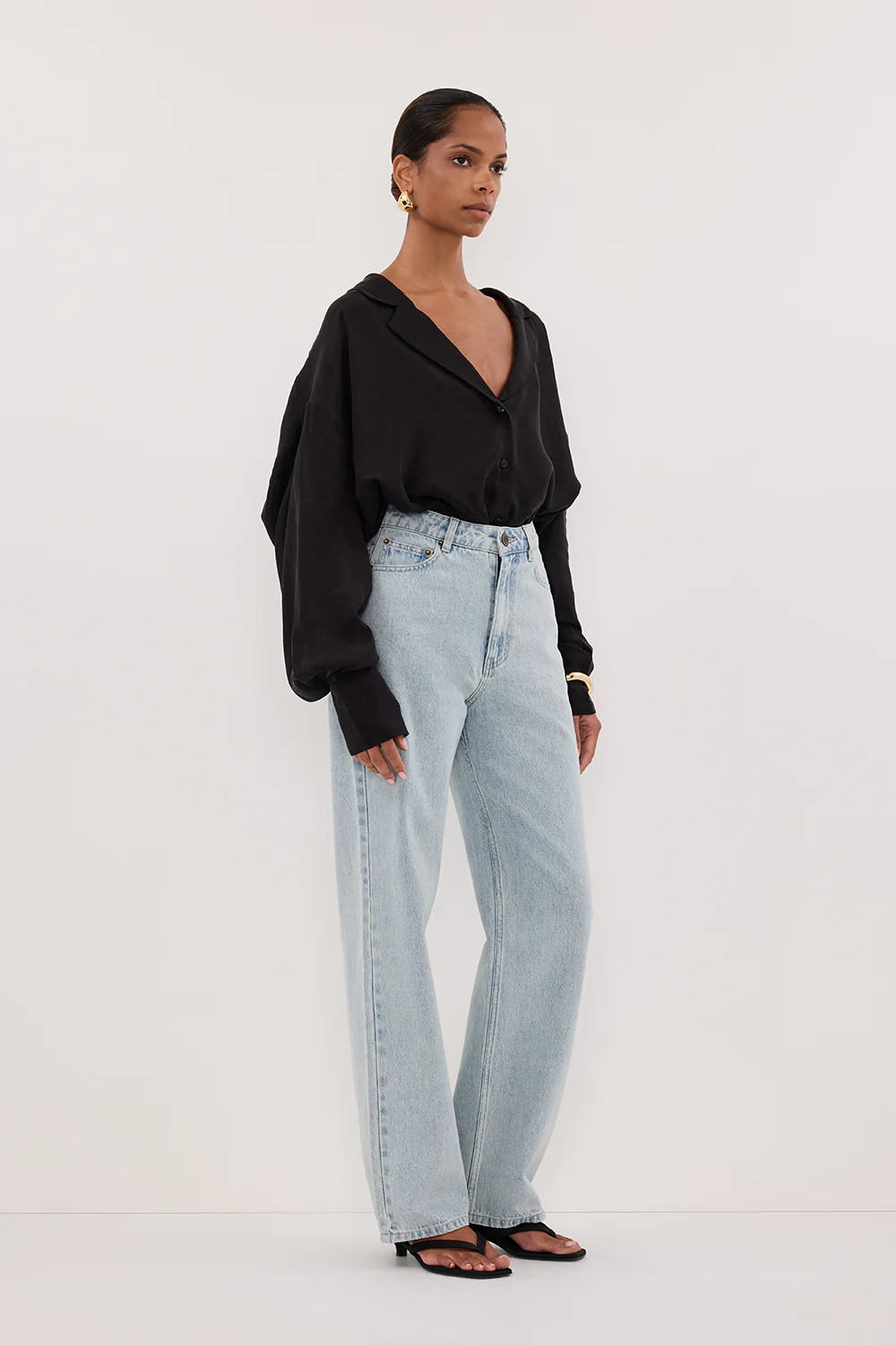 WESTIN LIGHT RINSE TALL STRAIGHT JEAN - Gamepaces